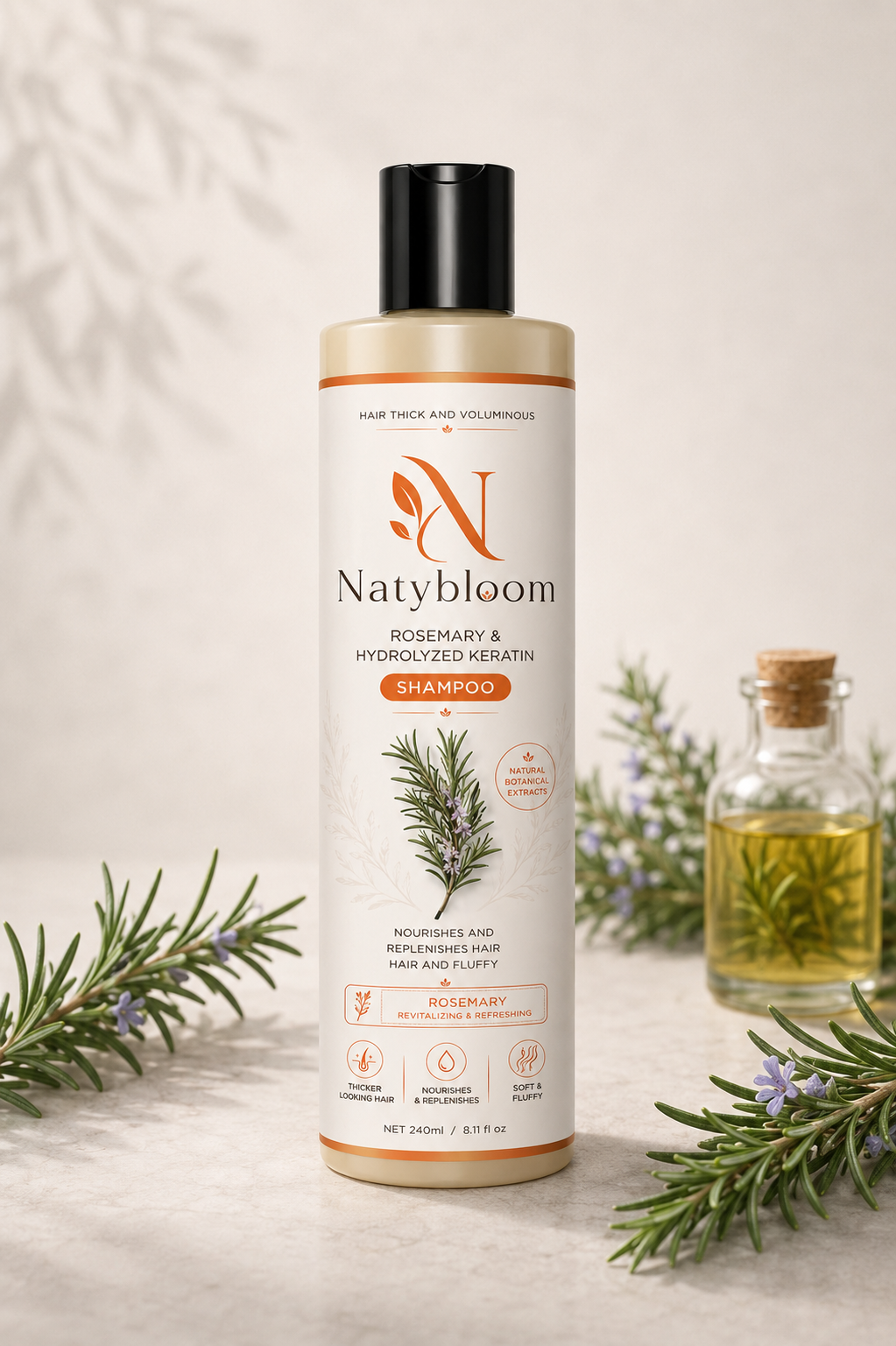 Rosemary & Keratin Strengthening Shampoo