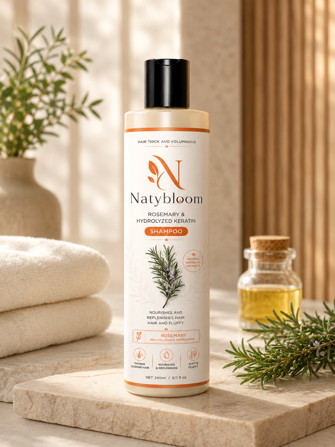 Rosemary & Keratin Strengthening Shampoo
